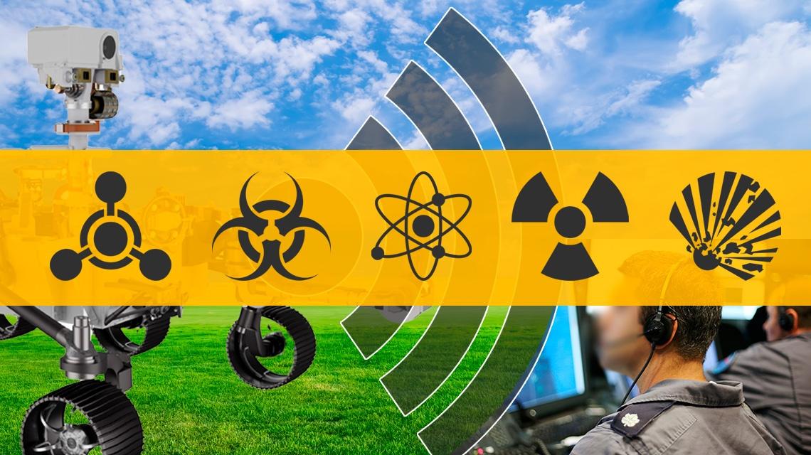 Sicurezza: bracci robotici, sensori hitech e tecnologie laser contro le emergenze CBRNe